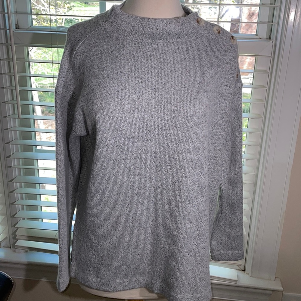 Super soft loft gray sweater size medium